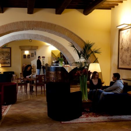 Il living del castello